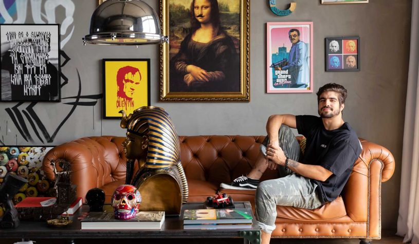 Casa de Homem, conheça o novo lar do Caio Castro
