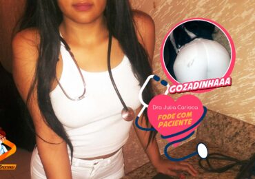 Dra Julia Fode com Paciente