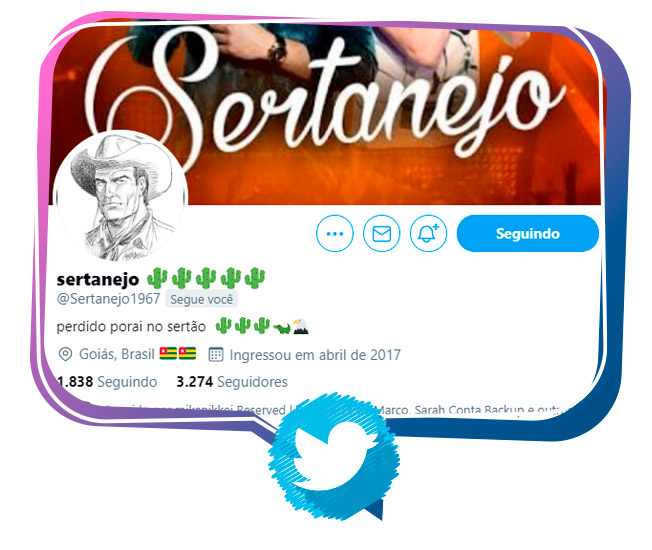 Spartanas Twitter Sertanejo