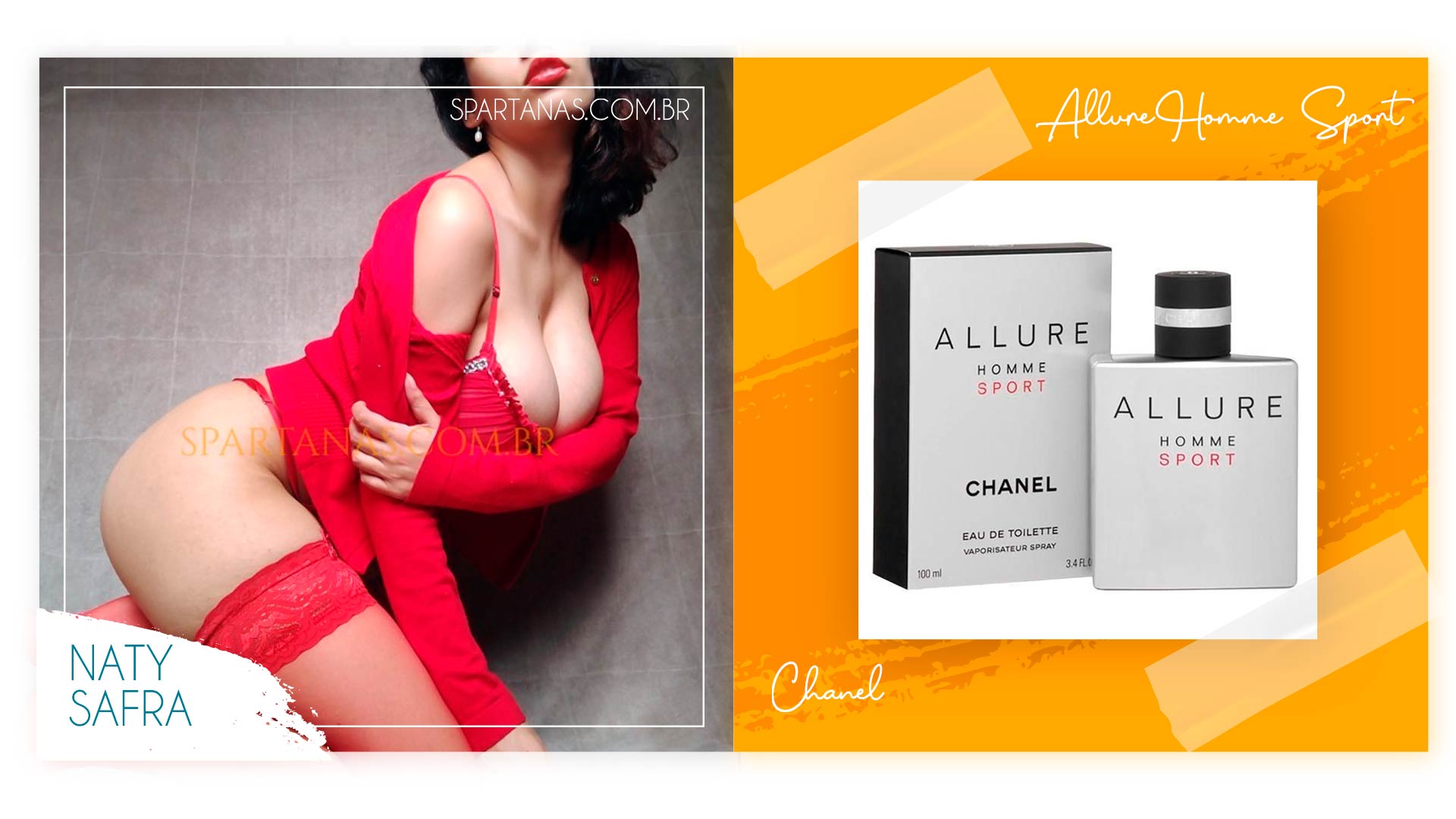 Naty Safra Chanel | Allure Homme Sport