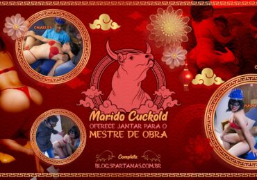 Meu Marido Cuckold oferece Jantar para Mestre de Obra