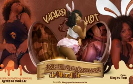 Coelhinha Chocolate Gostosa