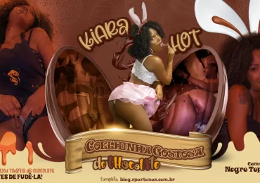 Coelhinha Chocolate Gostosa