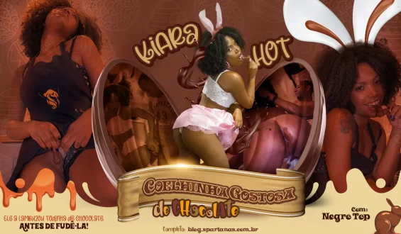 Coelhinha Chocolate Gostosa