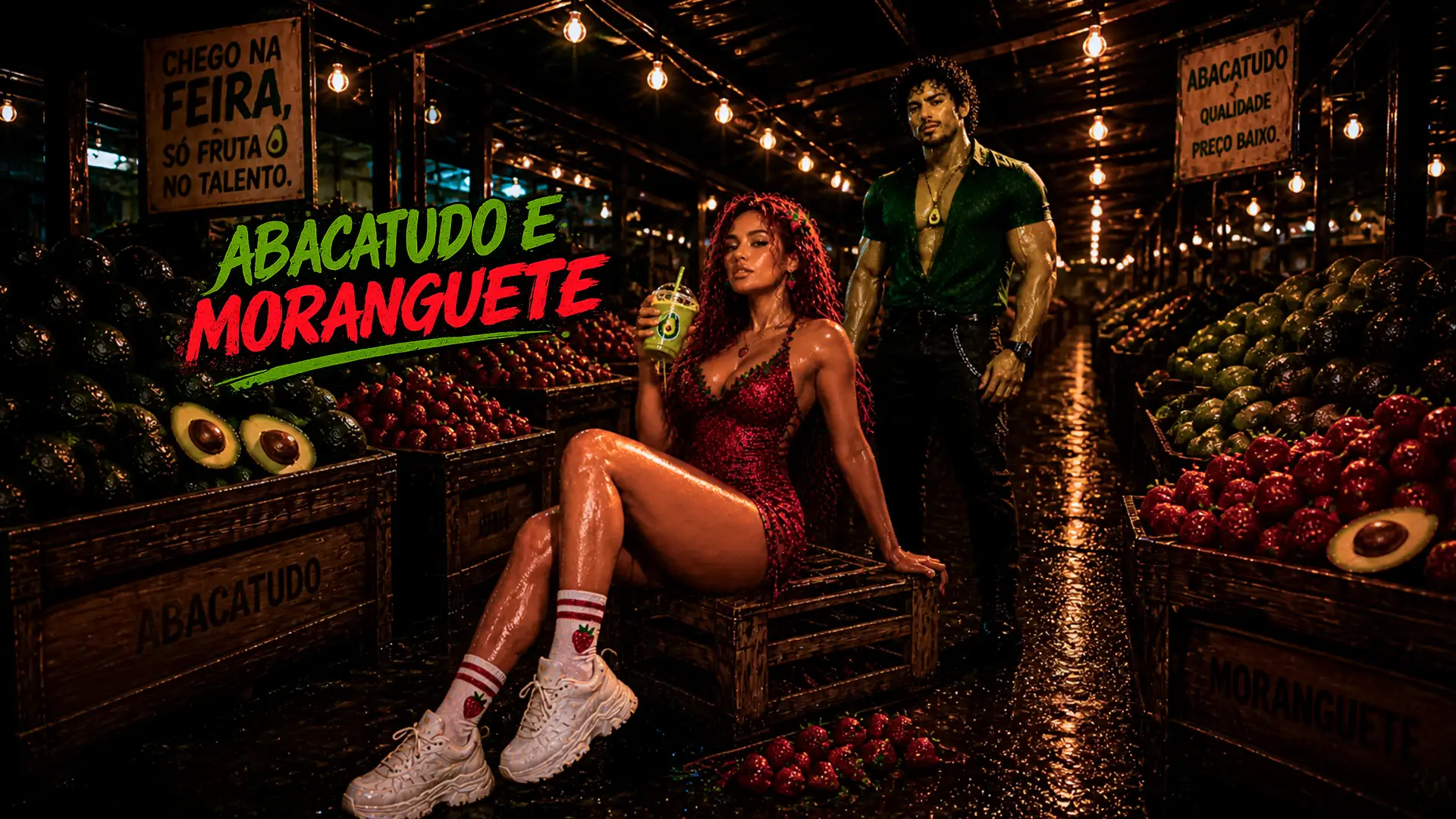 Abacatudo e Moranguete